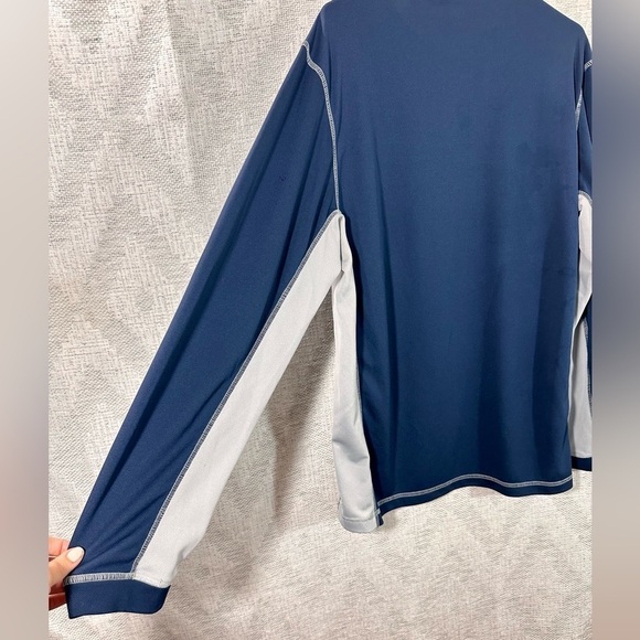 Men's ALO Cool Fit navy & grey long sleeve size XL - Picture 5 of 8